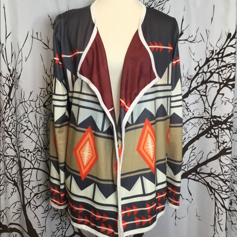 Jacket Sweater light Polyester(?) Colorful